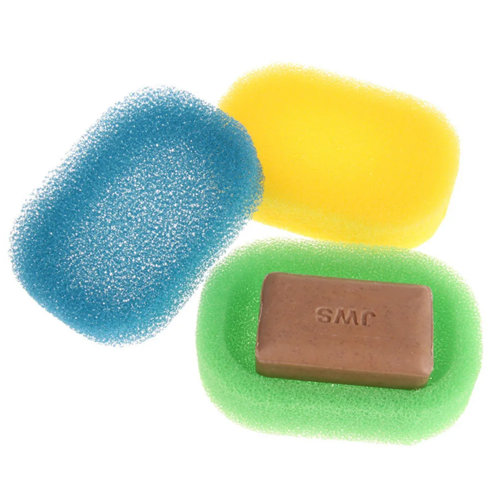 1 pc Absorbent Easy To Dry Soap Holders Sponge Soap Dishes Box Bathroom Sets Tray Kitchen Home Bathroom Accessories Creative
1 pc Absorbent Easy To Dry Soap Holders Sponge Soap Dishes Box Bathroom Sets Tray Kitchen Home Bathroom Accessories Creative