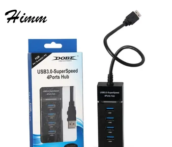 10pcs/lot 4 In 1 Black USB 3.0/2.0 HUB For PS4/PS4 Slim High Speed Adapter for Xbox One/Xbox Slim USB HUB With Retail Packa 
10pcs/lot 4 In 1 Black USB 3.0/2.0 HUB For PS4/PS4 Slim High Speed Adapter for Xbox One/Xbox Slim USB HUB With Retail Packa