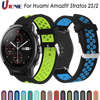 Silicone Band Strap Bracelet for Xiaomi Huami Amazfit Pace/Stratos 2 2S/GTR 47mm Wristband for Samsung Gear S3 Smart Watchband
Silicone Band Strap Bracelet for Xiaomi Huami Amazfit Pace/Stratos 2 2S/GTR 47mm Wristband for Samsung Gear S3 Smart Watchband