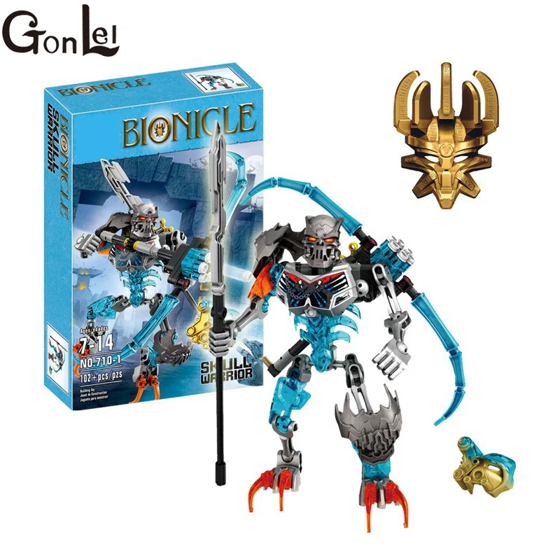 GonLeI 2016 new hot sale Bionicle load of skull warrior XZS 710-1 Building Block Toys Action 710-1 compatible
GonLeI 2016 new hot sale Bionicle load of skull warrior XZS 710-1 Building Block Toys Action 710-1 compatible