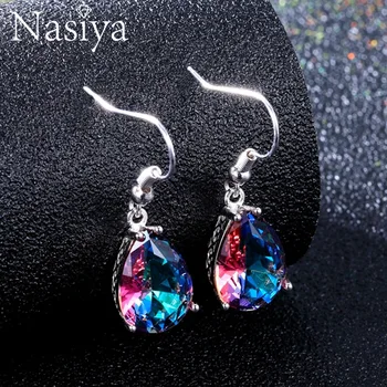 Drop Earrings For Women Colorful Gemstone Multicolor Tourmaline Earring S925 Sterling Silver Jewelry New Year Christmas Gifts
Drop Earrings For Women Colorful Gemstone Multicolor Tourmaline Earring S925 Sterling Silver Jewelry New Year Christmas Gifts