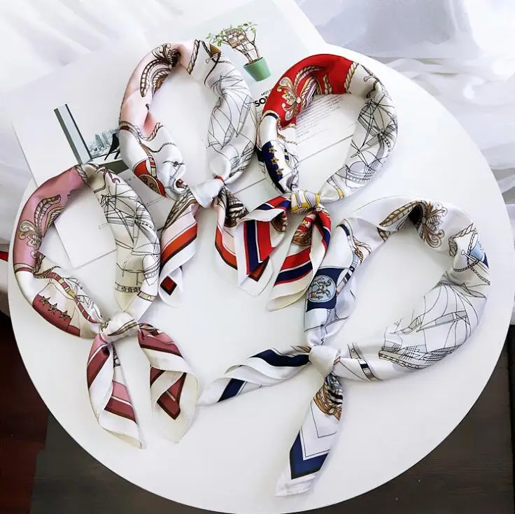 70*70cm Bandanas Woman Winter Scarves Patchwork Long Scarf Silk Square Feel Satin Skinny Warm Scarf Office Foulard Neckerchief
70*70cm Bandanas Woman Winter Scarves Patchwork Long Scarf Silk Square Feel Satin Skinny Warm Scarf Office Foulard Neckerchief