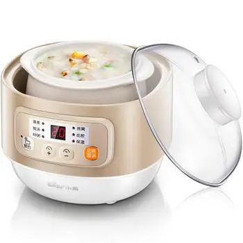 3C mini Automatic electric Slow Cookers Porridge Soup stewing machine ceramics baby food steamer stewing out of water timing
3C mini Automatic electric Slow Cookers Porridge Soup stewing machine ceramics baby food steamer stewing out of water timing