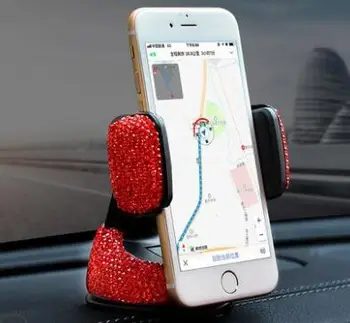 Car GPS Phone Holder Full Diamond Mat Anti Slip Mat Dashboard Mobile Phone MP3 Holder Mount Bracket Crystal Glitter Rhinestones
Car GPS Phone Holder Full Diamond Mat Anti Slip Mat Dashboard Mobile Phone MP3 Holder Mount Bracket Crystal Glitter Rhinestones