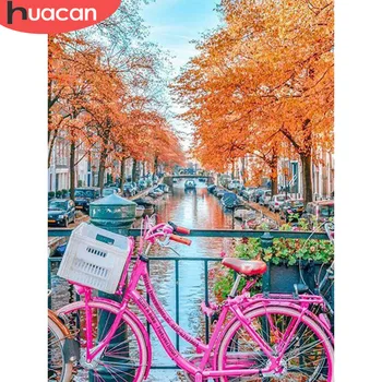 HUACAN Painting With Diamonds Bike 5D Diamond Embroidery Full Display Diamond Mosaic Landscape Picture Of Rhinestone Handmade
HUACAN Painting With Diamonds Bike 5D Diamond Embroidery Full Display Diamond Mosaic Landscape Picture Of Rhinestone Handmade