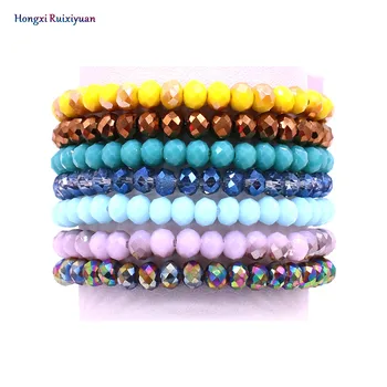 6mm crystal bracelet handmade beaded ladies bracelet fashion quality 19 color crystal beads charm bracelet friendship jewelry
6mm crystal bracelet handmade beaded ladies bracelet fashion quality 19 color crystal beads charm bracelet friendship jewelry