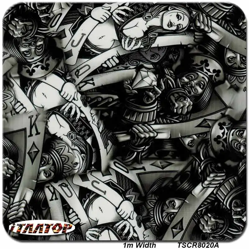 iTAATOP TSCR8020A 1M * 10M Poker Pattern Hydro Dipping Water Transfer Printing Films Hydrographics Film
iTAATOP TSCR8020A 1M * 10M Poker Pattern Hydro Dipping Water Transfer Printing Films Hydrographics Film