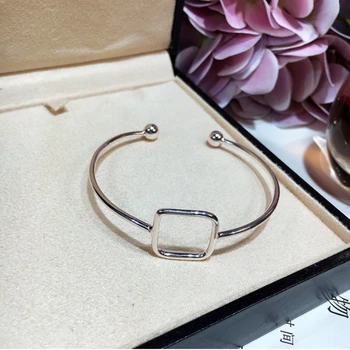 High Quality New 100% Real 925 Sterling silver Fashion Jewelry 18mm Square Bracelets&Bangle Wholesale Jewelry Top Selling
High Quality New 100% Real 925 Sterling silver Fashion Jewelry 18mm Square Bracelets&Bangle Wholesale Jewelry Top Selling