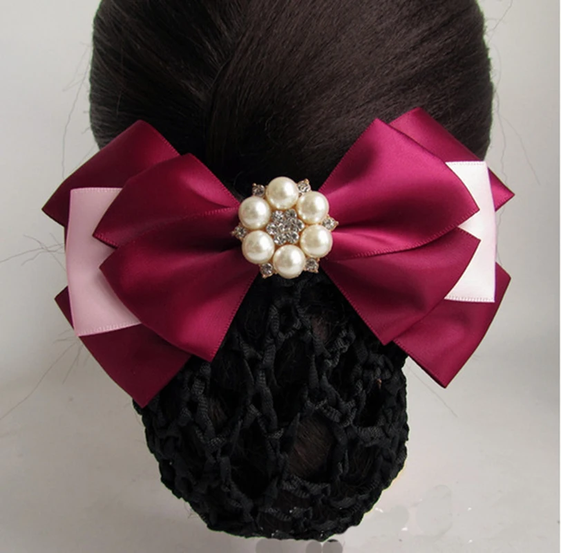 2018 Fashion Office Lady Bow Tie Barrette Hair Clip Cover Bowknot Net Bun Deep Snood for Long Hair Hair Accestory
2018 Fashion Office Lady Bow Tie Barrette Hair Clip Cover Bowknot Net Bun Deep Snood for Long Hair Hair Accestory
