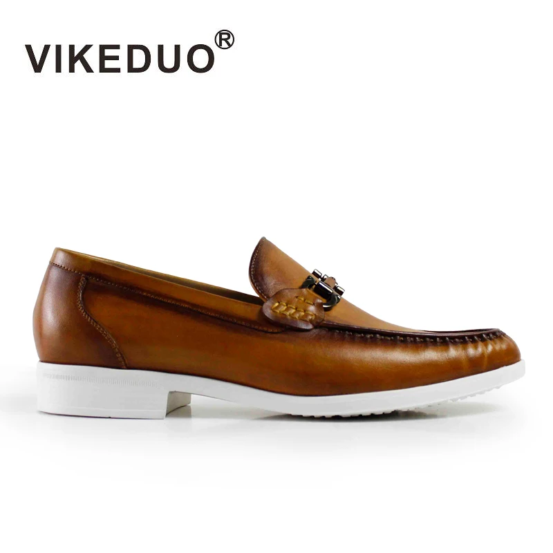 Vikeduo 2019 Designer Retro Handmade Fashion Casual Brand Wedding Party Dance Male Shoe Genuine Leather Mens Loafer Dress Shoes
Vikeduo 2019 Designer Retro Handmade Fashion Casual Brand Wedding Party Dance Male Shoe Genuine Leather Mens Loafer Dress Shoes