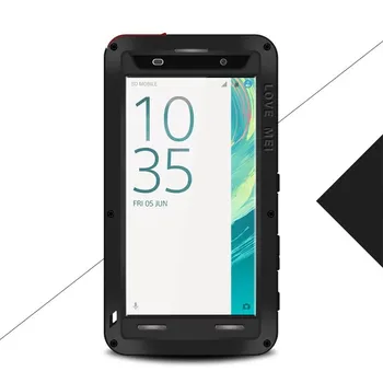 Love Mei Waterproof Shockproof Rugged Tempered Glass Cover Straight Metal Aluminum Case For Sony Xperia XA & XA1 & XA Ultra
Love Mei Waterproof Shockproof Rugged Tempered Glass Cover Straight Metal Aluminum Case For Sony Xperia XA & XA1 & XA Ultra
