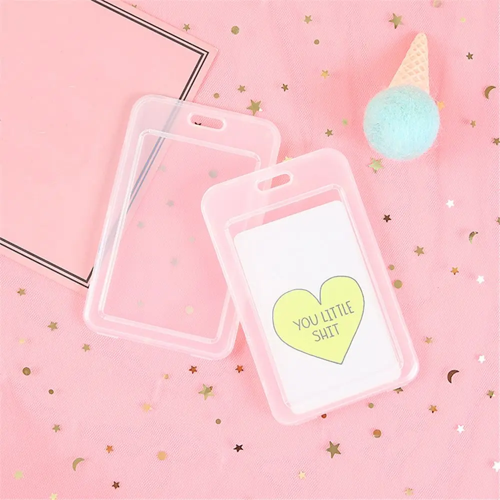 2pcs Transparent PVC Card Holder Bus Card Business Credit Card Storage Cover Bank Card Protect Korean School Office Supplies
2pcs Transparent PVC Card Holder Bus Card Business Credit Card Storage Cover Bank Card Protect Korean School Office Supplies