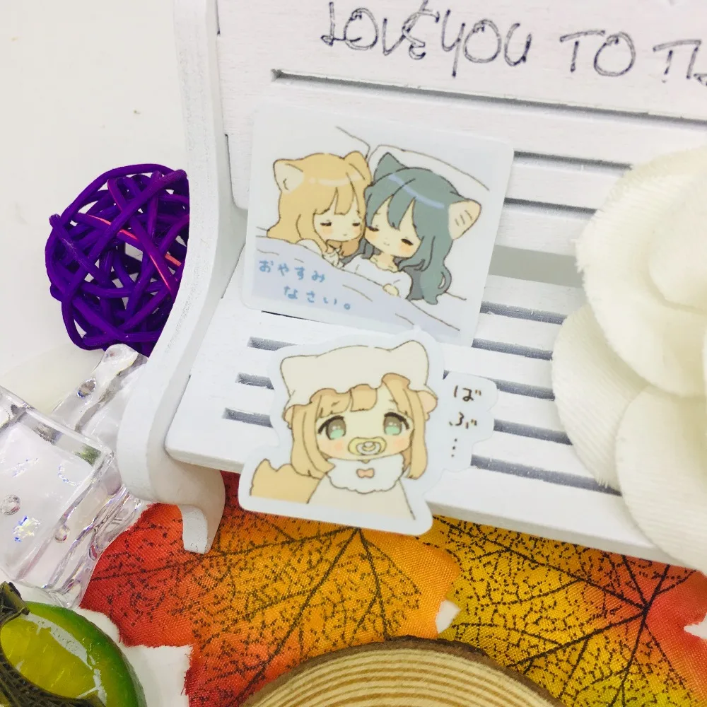40 Pcs/lot Cute tail girl Scrapbooking Stickers Car Case Waterproof Laptop Bicycle Notebook Backpack waterproof Sticker
40 Pcs/lot Cute tail girl Scrapbooking Stickers Car Case Waterproof Laptop Bicycle Notebook Backpack waterproof Sticker