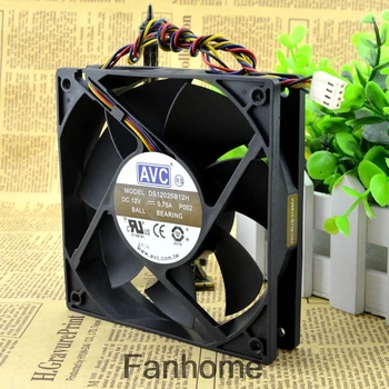 For Taiwan AVC DS12025B12H 12025 12V 0.75A 12CM support PWM temperature control speed control fan
For Taiwan AVC DS12025B12H 12025 12V 0.75A 12CM support PWM temperature control speed control fan