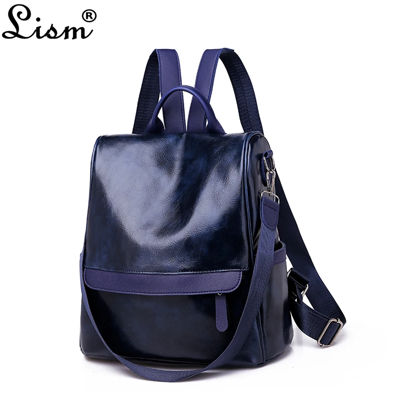 New Design Fashion Women Backpack Woman Soft Leather Anti Theft College Backpack Ladies Travel Colorful Mochilas Mujer 2019
New Design Fashion Women Backpack Woman Soft Leather Anti Theft College Backpack Ladies Travel Colorful Mochilas Mujer 2019