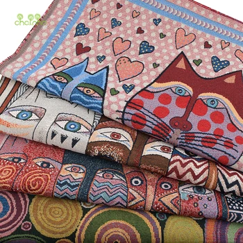 Chainho,4pcs Cats Series,Yarn Dyed Polyester Cotton Patchwork Cloth,Jacquard Fabric For DIY Sewing Cushion,Cutain,Bags Material
Chainho,4pcs Cats Series,Yarn Dyed Polyester Cotton Patchwork Cloth,Jacquard Fabric For DIY Sewing Cushion,Cutain,Bags Material
