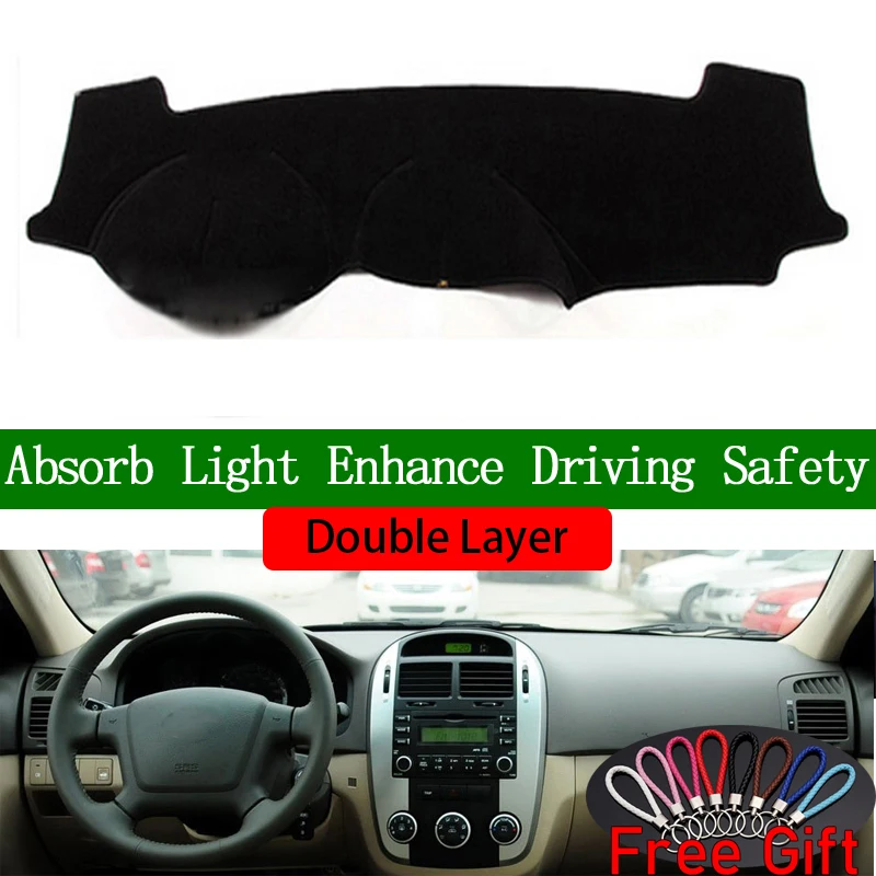 Double Layer Car Stickers For kia cerato 2005 2006 2007 2008 2009 2010-2015 Dashboard Cover Car Accessories Interior Car Decals
Double Layer Car Stickers For kia cerato 2005 2006 2007 2008 2009 2010-2015 Dashboard Cover Car Accessories Interior Car Decals