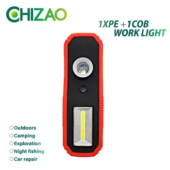 CHIZAO LED Working light with magnet COB Flood light Tent lamp Portable maintenance spotlight Camping outdoor emergency lighting
CHIZAO LED Working light with magnet COB Flood light Tent lamp Portable maintenance spotlight Camping outdoor emergency lighting