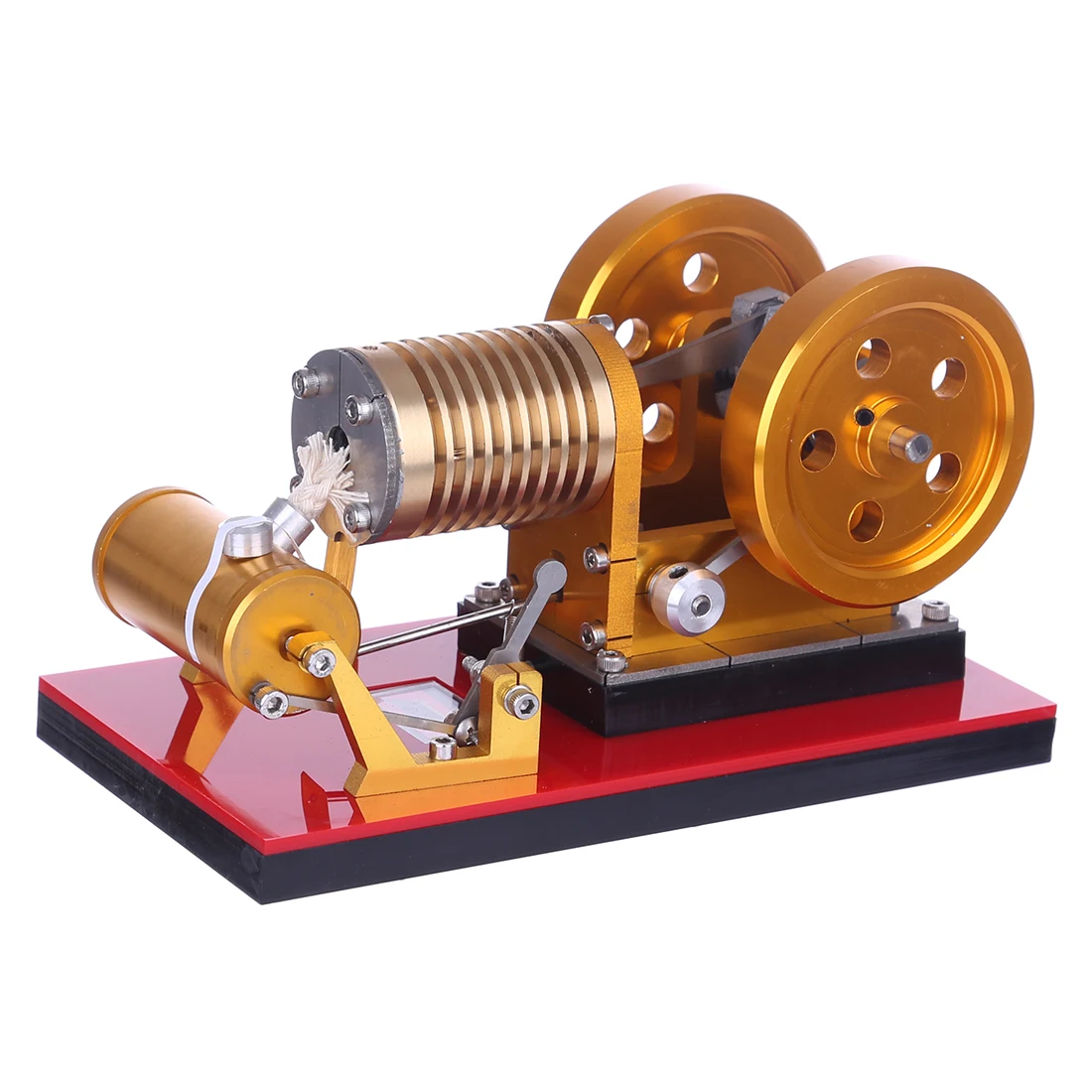 Suction Fire Type Stirling Highend Professional Edition Pure Copper Air Cylinder Heat Energy Engine Model Science Experiment Toy
Suction Fire Type Stirling Highend Professional Edition Pure Copper Air Cylinder Heat Energy Engine Model Science Experiment Toy