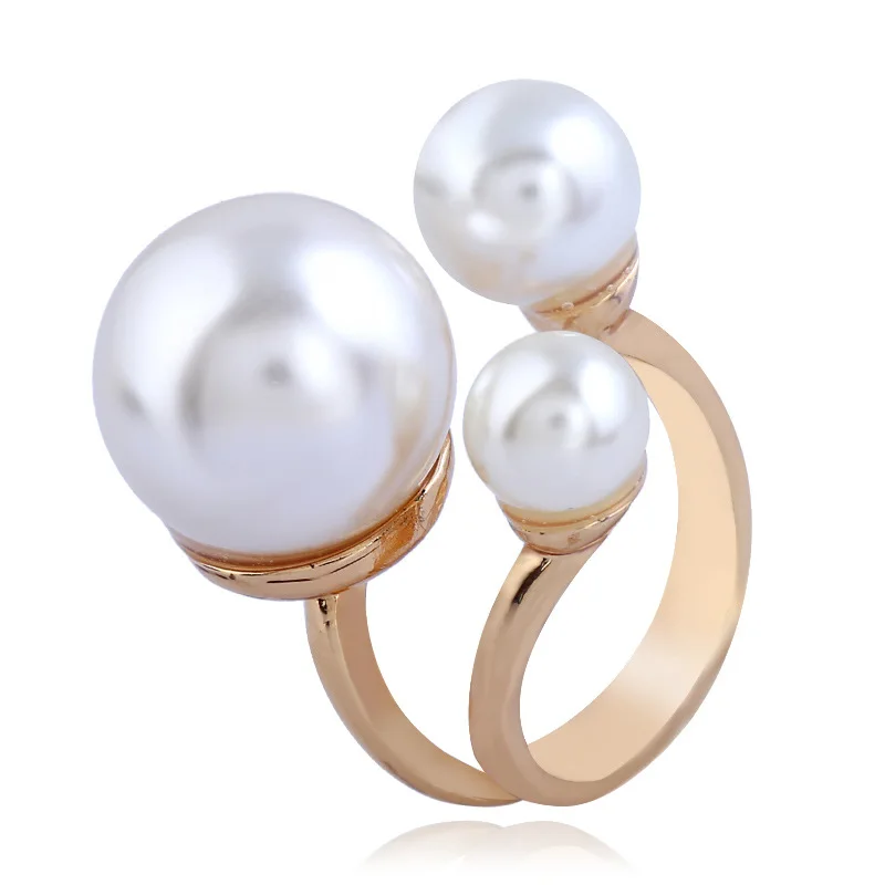 Minimalist Irregular Statement Wedding Rings for Women Large Imitation Pearl Gold Color Fashion Jewelry
Minimalist Irregular Statement Wedding Rings for Women Large Imitation Pearl Gold Color Fashion Jewelry