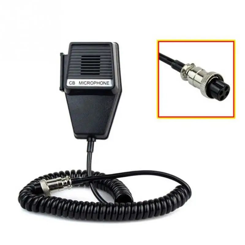 CM4 CB Radio Speaker Mic Microphone 4 Pin for Cobra/Uniden Car Walkie Talkie
CM4 CB Radio Speaker Mic Microphone 4 Pin for Cobra/Uniden Car Walkie Talkie