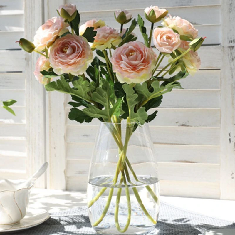 Artificial Ranunculus Asiaticus Flower Stems Wedding Decoration Household Simulation Artificial Flowers
Artificial Ranunculus Asiaticus Flower Stems Wedding Decoration Household Simulation Artificial Flowers