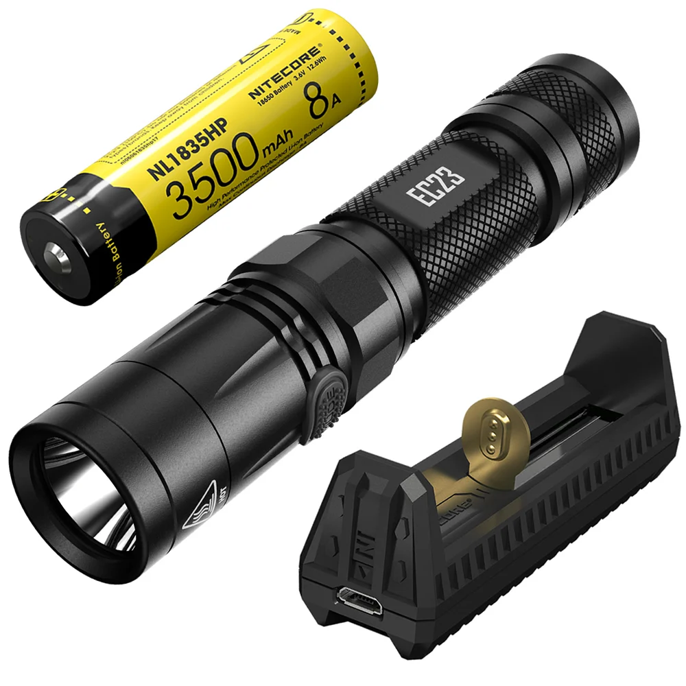 2019 NITECORE EC23 with F1 Power Bank Charger + 18650 Battery 1800 LMs Flashlight Outdoor Portable Torch wholesale Free Shipping
2019 NITECORE EC23 with F1 Power Bank Charger + 18650 Battery 1800 LMs Flashlight Outdoor Portable Torch wholesale Free Shipping