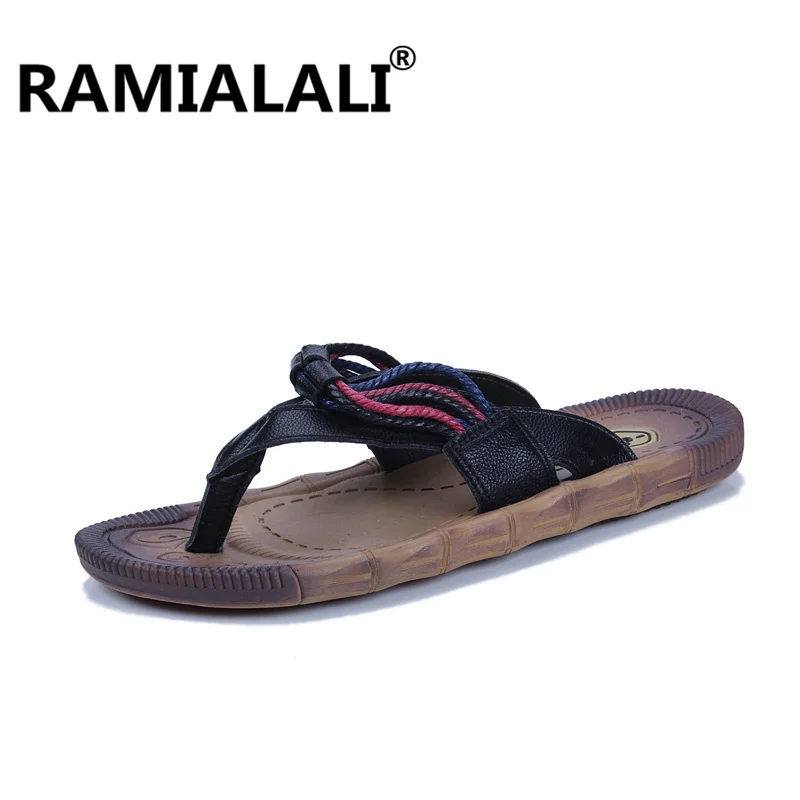 Ramialali Casual Leather Slippers Men Summer Slipper Outdoor Flip-Flops For Men Beach Shoes New Men Summer Cool Flip Flops
Ramialali Casual Leather Slippers Men Summer Slipper Outdoor Flip-Flops For Men Beach Shoes New Men Summer Cool Flip Flops