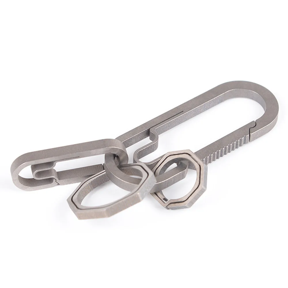 1PC Titanium Anti-lost Quick Release Keychain Hook Outdoor Fast Hanging Carabiner for Outdoor Camping Hiking Rock Rescue
1PC Titanium Anti-lost Quick Release Keychain Hook Outdoor Fast Hanging Carabiner for Outdoor Camping Hiking Rock Rescue