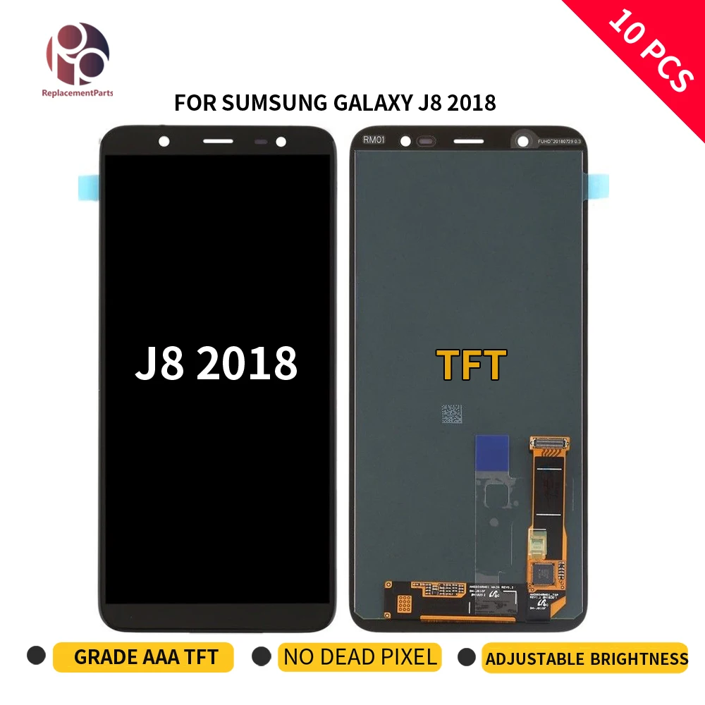 10PCS TESTED For SAMSUNG Galaxy J8 2018 TFT Display LCD Touch Screen Digitizer Replacement For SAMSUNG Galaxy J8 AAA LCDs Screen
10PCS TESTED For SAMSUNG Galaxy J8 2018 TFT Display LCD Touch Screen Digitizer Replacement For SAMSUNG Galaxy J8 AAA LCDs Screen