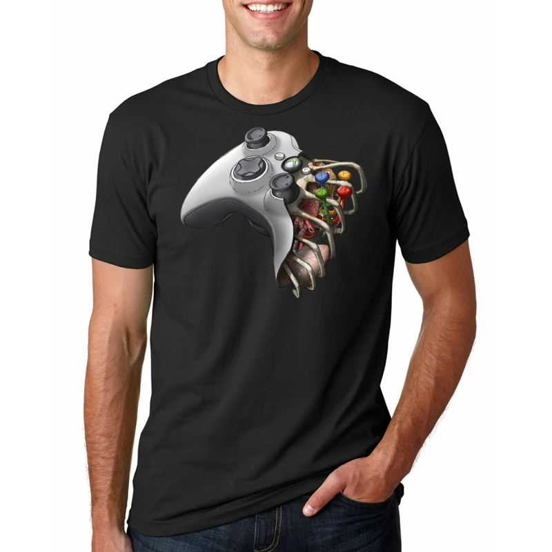 Interesting Gamer heartbeat T shirts men PS XBox Game electric pulse funny T-shirt Casual tshirt youth boys Humor brand clothing
Interesting Gamer heartbeat T shirts men PS XBox Game electric pulse funny T-shirt Casual tshirt youth boys Humor brand clothing