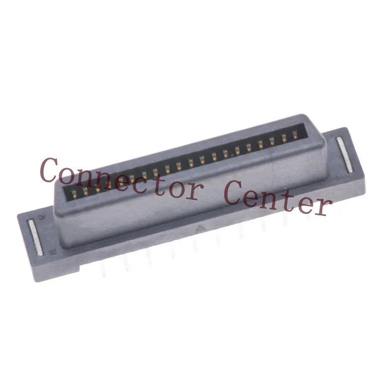 SCSI Connector 1.27mm 40Pin 180 Degrees Vertical Female Compatible With Molex 15-92-1440
SCSI Connector 1.27mm 40Pin 180 Degrees Vertical Female Compatible With Molex 15-92-1440
