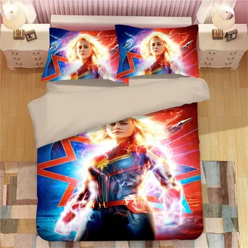 LLANCL Captain Marvel Printed Quilt/Duvet/Comforter cover Adult 3pcs Polyester Fiber Christmas Gift Science Fiction Film
LLANCL Captain Marvel Printed Quilt/Duvet/Comforter cover Adult 3pcs Polyester Fiber Christmas Gift Science Fiction Film
