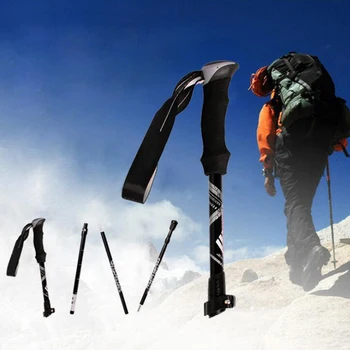 Ultralight Folding Aluminium Alloy Trekking Walking Hiking Sticks Poles Anti-shock Adjustable Walking Sticks 115-135cm
Ultralight Folding Aluminium Alloy Trekking Walking Hiking Sticks Poles Anti-shock Adjustable Walking Sticks 115-135cm