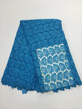 Plain sky blue Color african cord Lace High Quality guipure lace Fabric nigerian lace fabrics for dress 5yards
Plain sky blue Color african cord Lace High Quality guipure lace Fabric nigerian lace fabrics for dress 5yards
