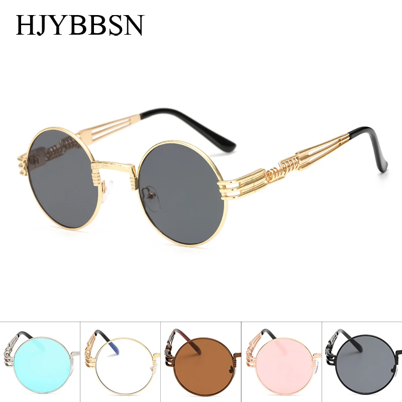 Gothic Steampunk Sunglasses Men Metal Round Shades Male Clear Sun Glasses For Women Hip Hop Steam Punk Sunglasses for women men
Gothic Steampunk Sunglasses Men Metal Round Shades Male Clear Sun Glasses For Women Hip Hop Steam Punk Sunglasses for women men