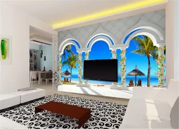 Custom Mural 3D Wallpaper Palace Roman Columns Beautiful Seascape 3D Indoor Porch Background Wall Decoration Mural Wallpaper
Custom Mural 3D Wallpaper Palace Roman Columns Beautiful Seascape 3D Indoor Porch Background Wall Decoration Mural Wallpaper