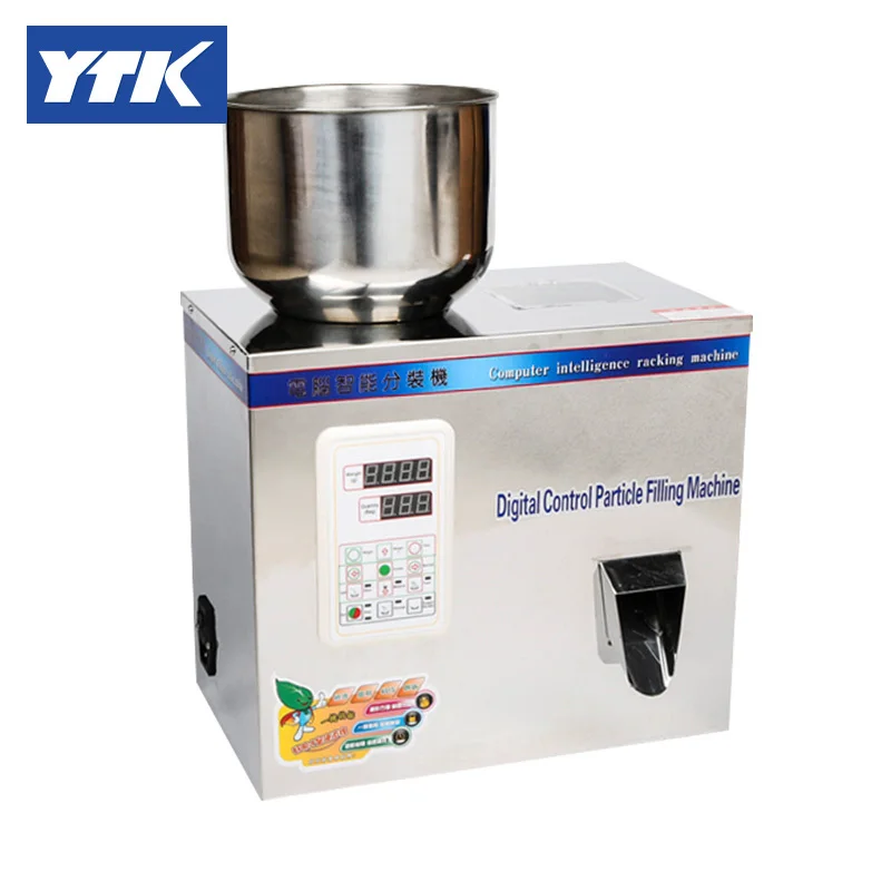 YTK 2-200g Particle Filling Machine foTea Bean Seed Particle grind