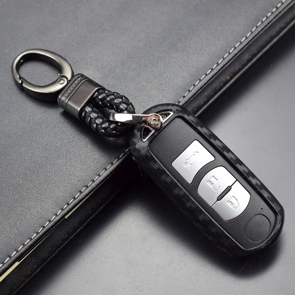 For Mazda 2 3 6 Axela Atenza CX-5 CX5 CX-7 CX-9 2014 2015 2016 2017 Smart 2/3 Buttons Soft feeling rubber carbon car key case
For Mazda 2 3 6 Axela Atenza CX-5 CX5 CX-7 CX-9 2014 2015 2016 2017 Smart 2/3 Buttons Soft feeling rubber carbon car key case