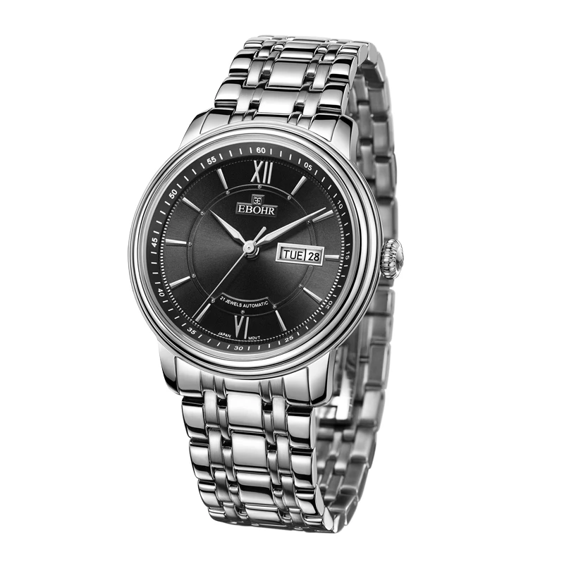 EBOHR brand luxury machinery successful men's Mechanical watch waterproof business casual fashion watch 2019 new Ebohr 30010116
EBOHR brand luxury machinery successful men's Mechanical watch waterproof business casual fashion watch 2019 new Ebohr 30010116