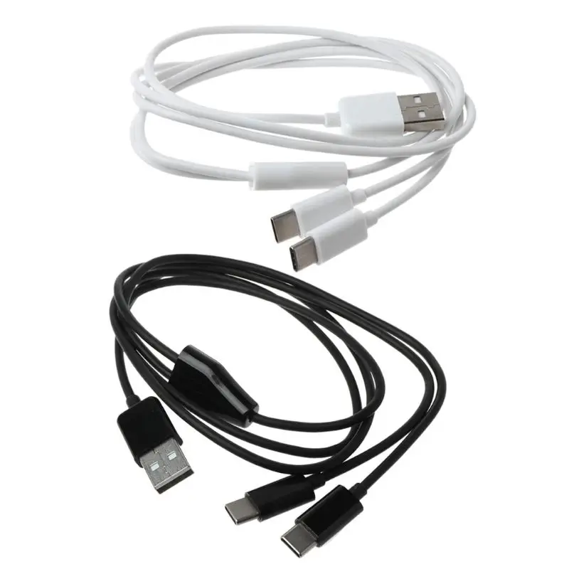Portable USB 2.0 Type A Male To Dual Type C Male Splitter Y Charging Data Cable for Samsung S10 S9 S8 A50 Xiaomi 9 8 Note 7
Portable USB 2.0 Type A Male To Dual Type C Male Splitter Y Charging Data Cable for Samsung S10 S9 S8 A50 Xiaomi 9 8 Note 7