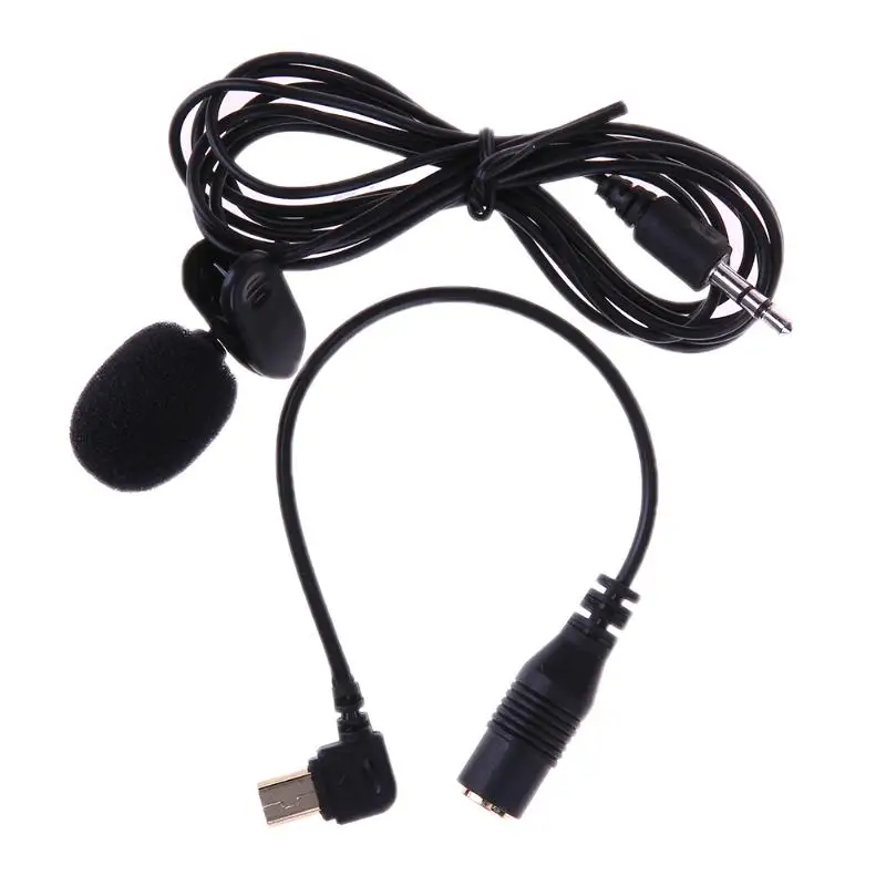 Профессиональный внешний мини USB микрофон с зажимом для камер GoPro Hero 3/3|microphone with