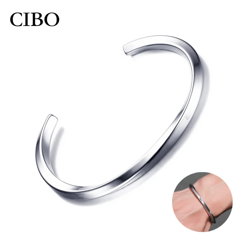 Womens Mens Bracelets Bangles Stainless Steel Simple Twist Cuff Open Bangle Bracelet Black Silver-color Punk Fashion Jewelry
Womens Mens Bracelets Bangles Stainless Steel Simple Twist Cuff Open Bangle Bracelet Black Silver-color Punk Fashion Jewelry