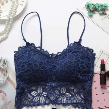 Womens Beauty Back Spaghetti Strap Tube Crop Top Full Hollow Floral Lace Scalloped Camisole Backless Cross Bandage Padded Vest
Womens Beauty Back Spaghetti Strap Tube Crop Top Full Hollow Floral Lace Scalloped Camisole Backless Cross Bandage Padded Vest