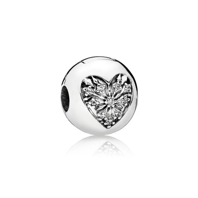 2018 New Authentic 925 Sterling Silver Heart Of Winter Clip Clear CZ Charm Fit Original pandora Bracelet Bangle Bead DIY Jewelry
2018 New Authentic 925 Sterling Silver Heart Of Winter Clip Clear CZ Charm Fit Original pandora Bracelet Bangle Bead DIY Jewelry