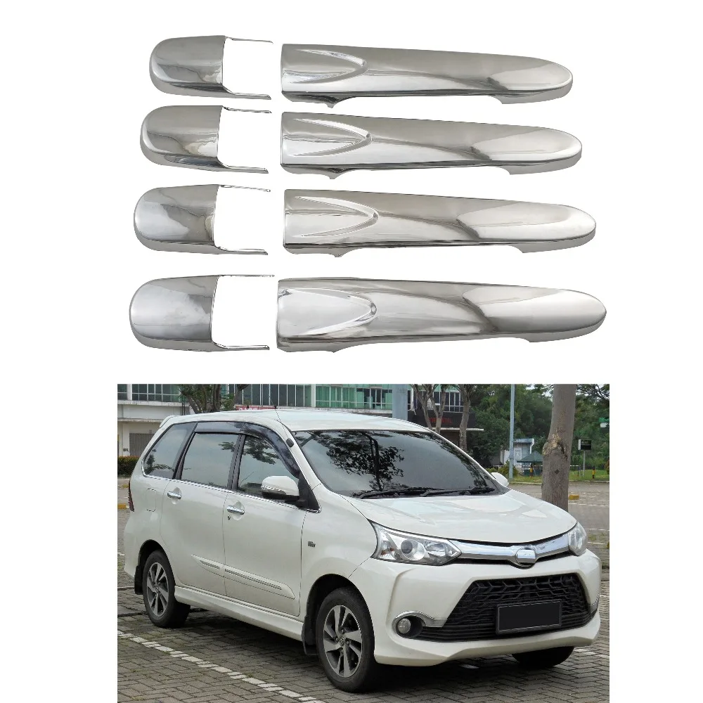 For Toyota Daihatsu Xenia Avanza 2012 2015 2017 of 8Pcs car door handle bowl cover ABS Chrome Accessories Stickers Car Styling
For Toyota Daihatsu Xenia Avanza 2012 2015 2017 of 8Pcs car door handle bowl cover ABS Chrome Accessories Stickers Car Styling
