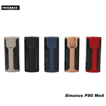 Original E Cigarettes Wismec Sinuous P80 VW/TC 80W Mod Box Vape Vaporizer Fit Elabo Mini Atomizer Tank RTA RBA RDA iStick Pico
Original E Cigarettes Wismec Sinuous P80 VW/TC 80W Mod Box Vape Vaporizer Fit Elabo Mini Atomizer Tank RTA RBA RDA iStick Pico
