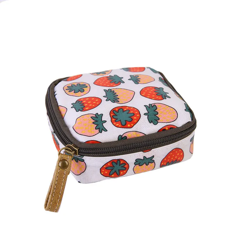 Fresh Cute Cotton Storage Bag Purse Large Capacity Waterproof Young Girls Sanitary Napkin Storage Bag Lipstick Organizer
Fresh Cute Cotton Storage Bag Purse Large Capacity Waterproof Young Girls Sanitary Napkin Storage Bag Lipstick Organizer