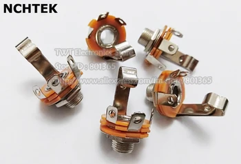 NCHTEK 6.3mm 1/4" Mono Audio Phone Jack Panel Chassis Mount washers nuts Closed Circuit, 100pcs , Free shipping
NCHTEK 6.3mm 1/4" Mono Audio Phone Jack Panel Chassis Mount washers nuts Closed Circuit, 100pcs , Free shipping