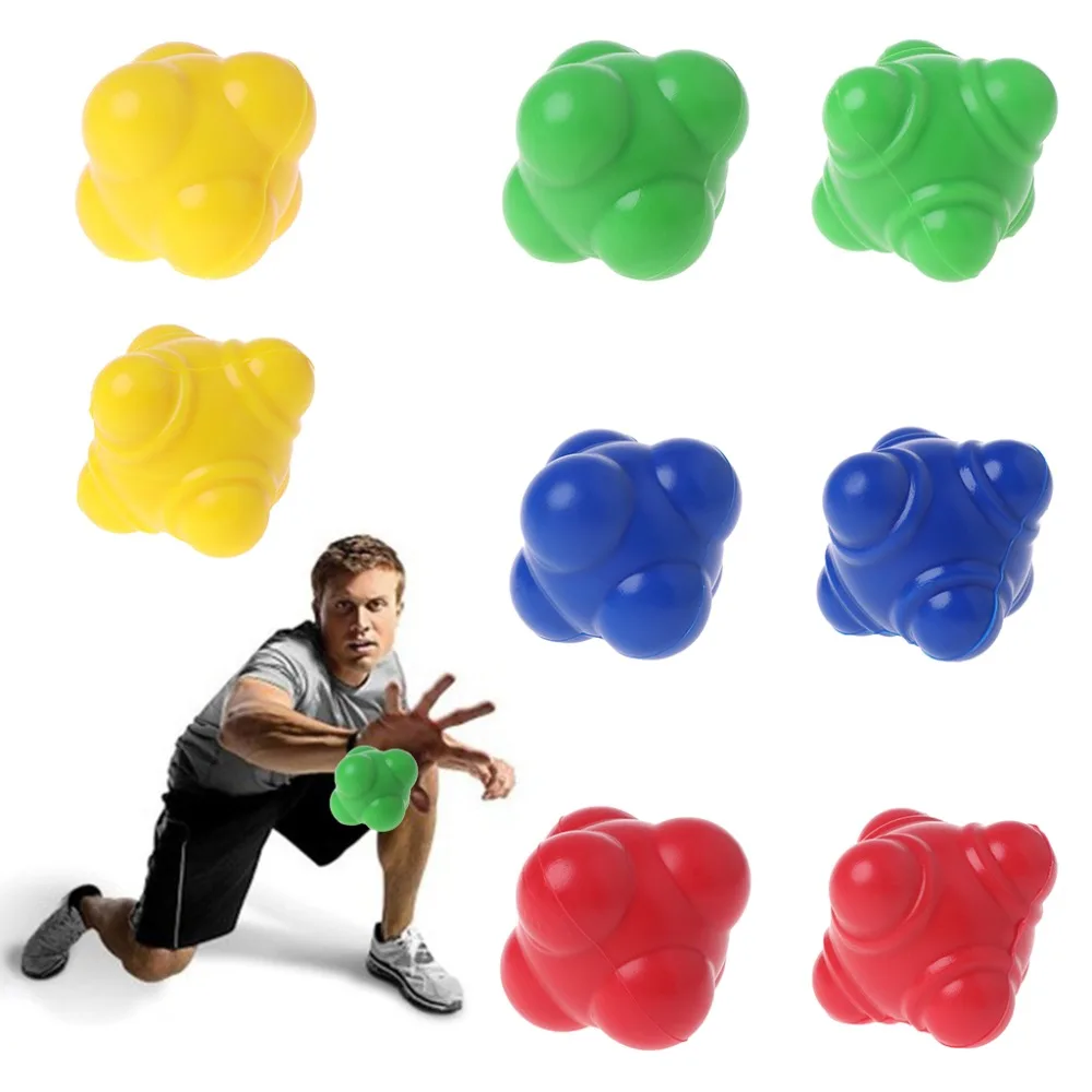 OOTDTY Reaction Ball Agility Speed Basketball Training Fitness Hexagonal Silicone Sport
OOTDTY Reaction Ball Agility Speed Basketball Training Fitness Hexagonal Silicone Sport